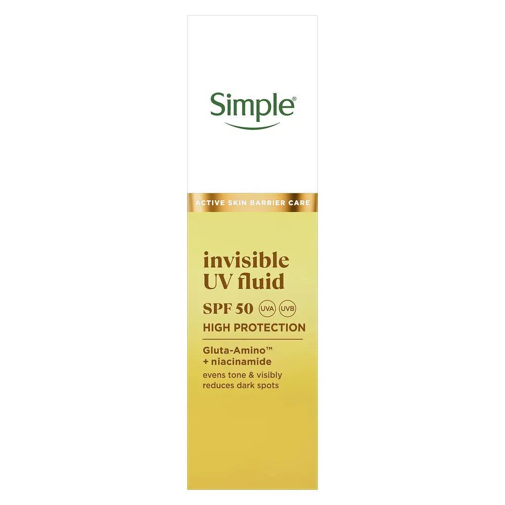 Уф-флюїд Simple SPF 50 невидимий 40 мл