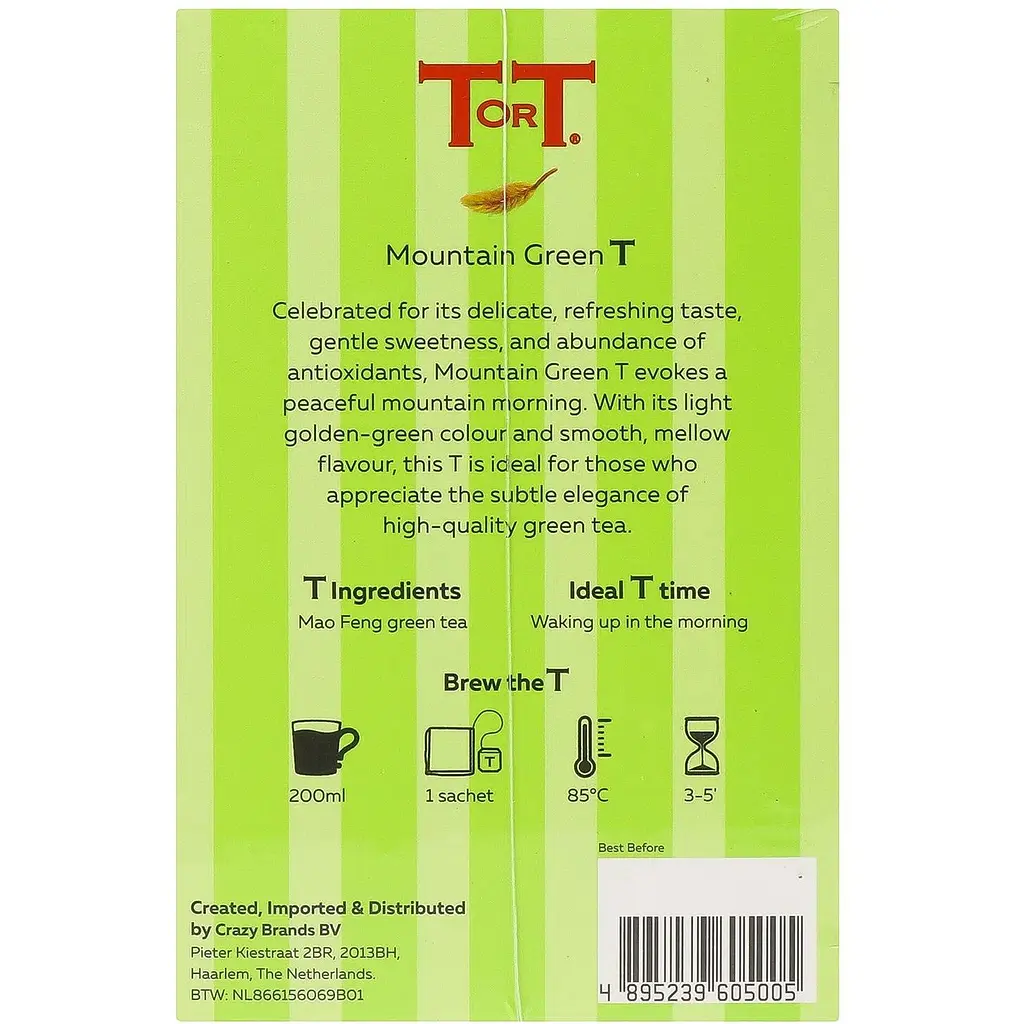 Чай зеленый Or Tea? Mountain Green 40 г (20 шт х 2 г) - фото 2