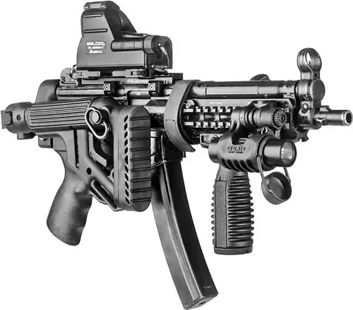 Приклад FAB Defense для MP5 сложен с регулируемой щекой - фото 2
