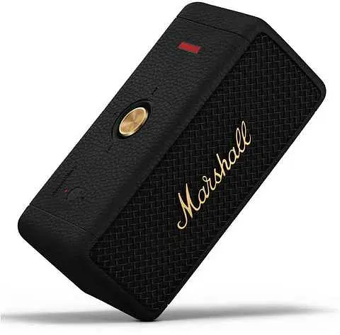 Портативна акустика Marshall Emberton II Black and Brass (1006234) (Asian Version) - фото 2