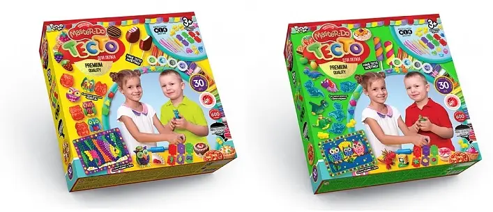 Набір творчості Тісто для ліпки Master Do, коробка, 30 кольорів, укр/рос, Danko Toys - фото 2