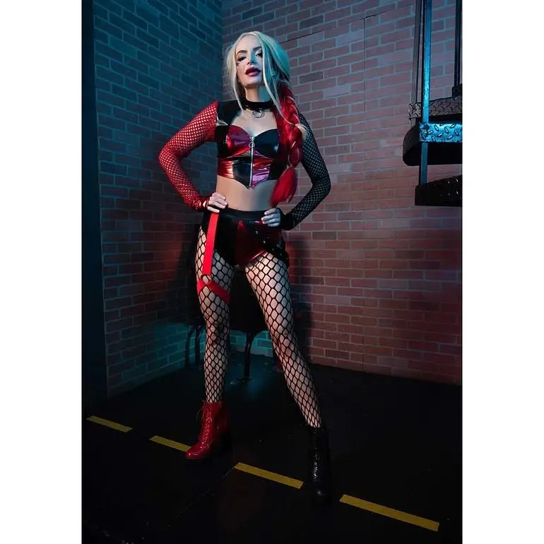 Еротичний костюм Leg Avenue Crime Spree Sweetie Costume L - фото 5