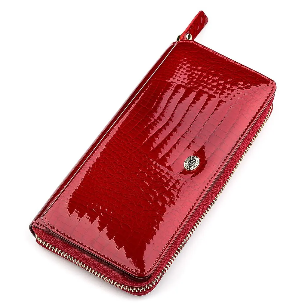 Гаманець жіночий ST Leather 18436 (S7001A) місткий червоний - фото 5