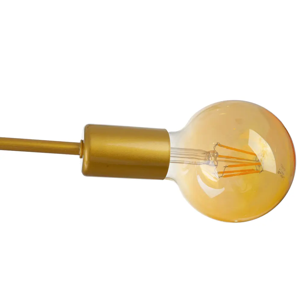 Люстра потолочная Brille в спальню Е27 60W G (BR-01 604C/3) - фото 3