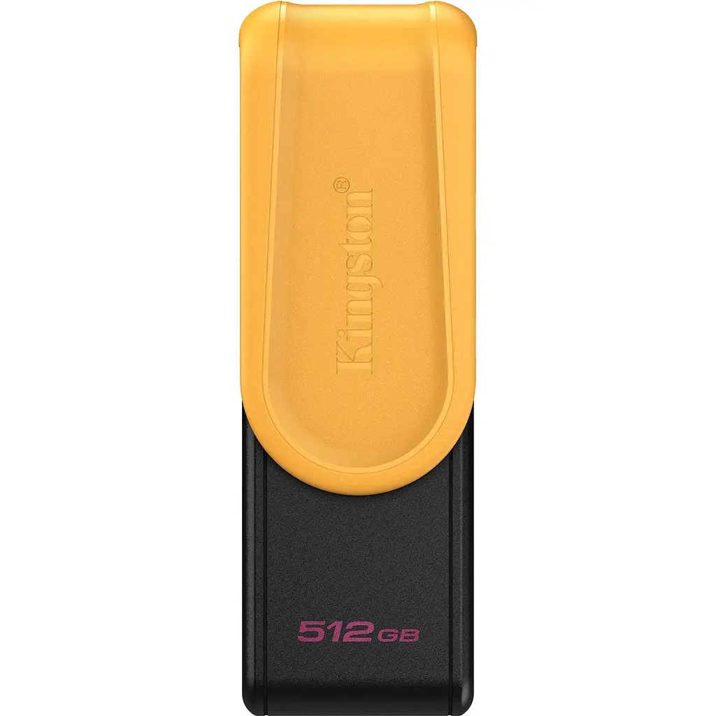 USB флеш-накопичувач Kingston DataTraveler Exodia S 512GB USB-A 3.2 Black/Yellow (DTXS/512GB) [139612] - фото 2