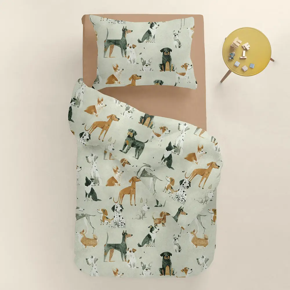 Дитяча постільна білизна в ліжечко HAPPY DOGS CS6 COSAS (4822052467107) - фото 2