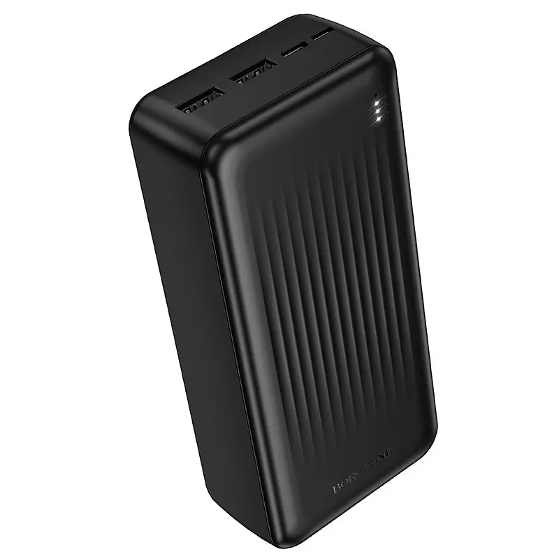 Зовнішній акумулятор BOROFONE BJ78B Clever power bank (30000mAh) Чорний