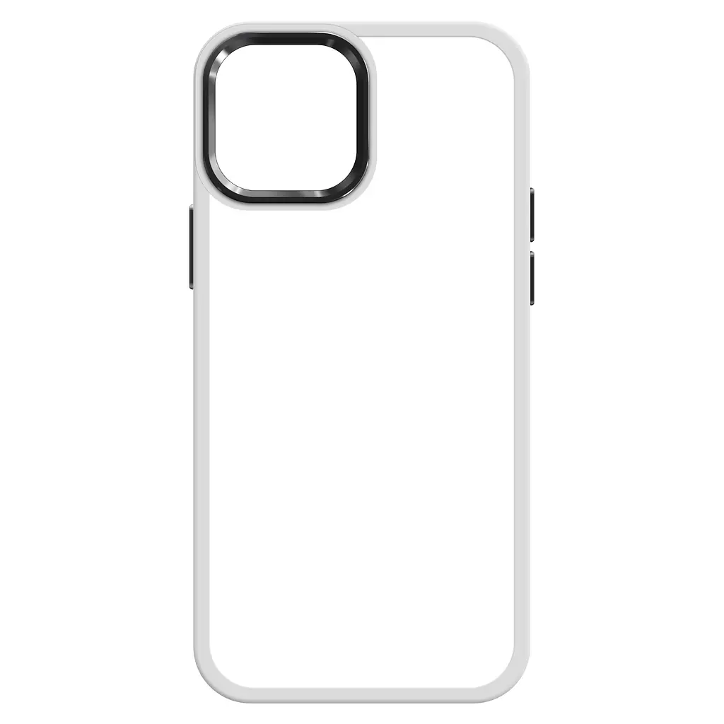 Чехол для Apple iPhone 14, UNIT2, белый, ударопрочный, прозрачный противоударный чехол-накладка из TPU и поликарбоната (PC), с защитными бортиками, защита всего корпуса от ударов и царапин, ArmorStandart (ARM69938) - фото 2