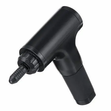 Ручний масажер для м'язів RIAS Fascial Gun KH-320 Black (3_01147) - фото 4
