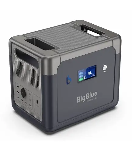 Портативная зарядная станция BigBlue CP2500/2500 Вт/1843 Вт/ч/LiFePO4 - фото 5