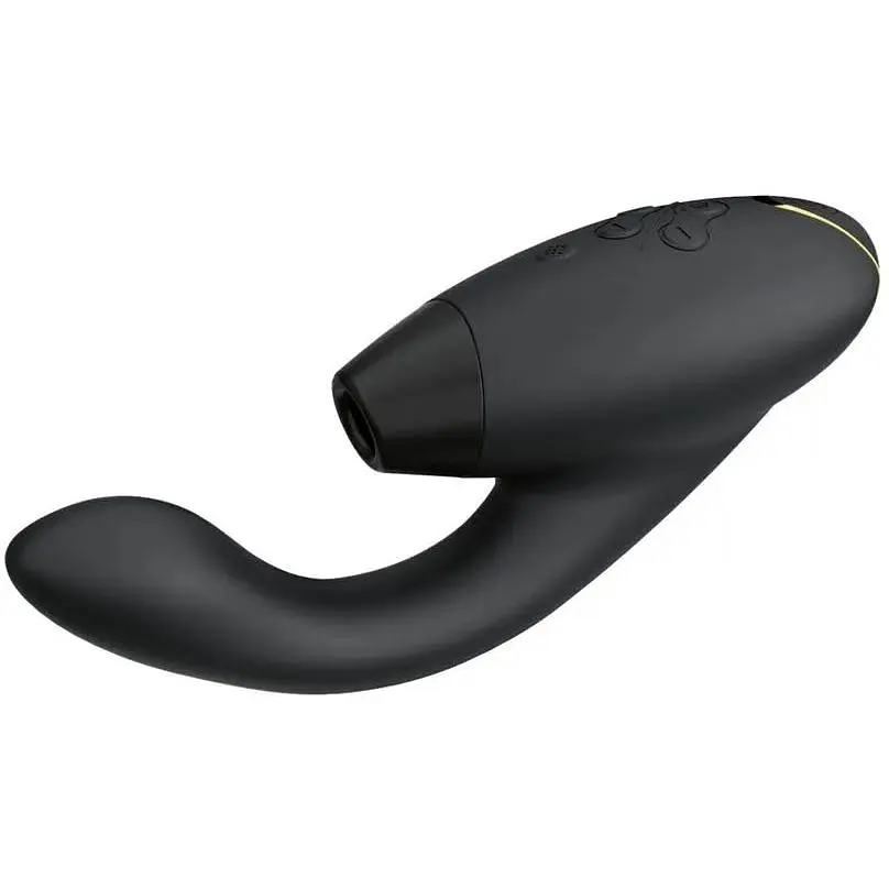 Вакуумный клиторальный стимулятор Womanizer Duo 2 Black - фото 4