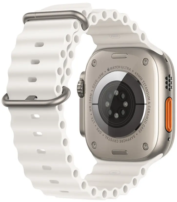 Ремінець Ocean Band для Apple Watch 42/44/45/46/49mm White [76031] - фото 4