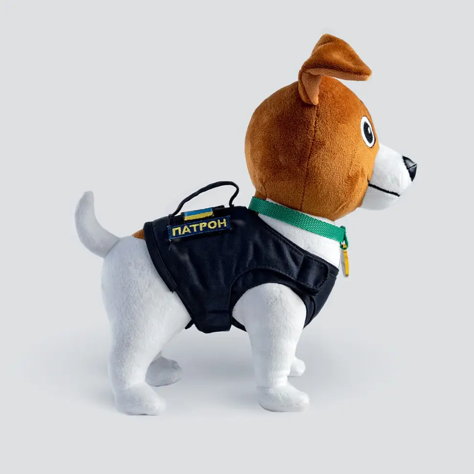 Плюшевая игрушка пес Патрон FWPATRONPL22WTBN1, 27 см - фото 6