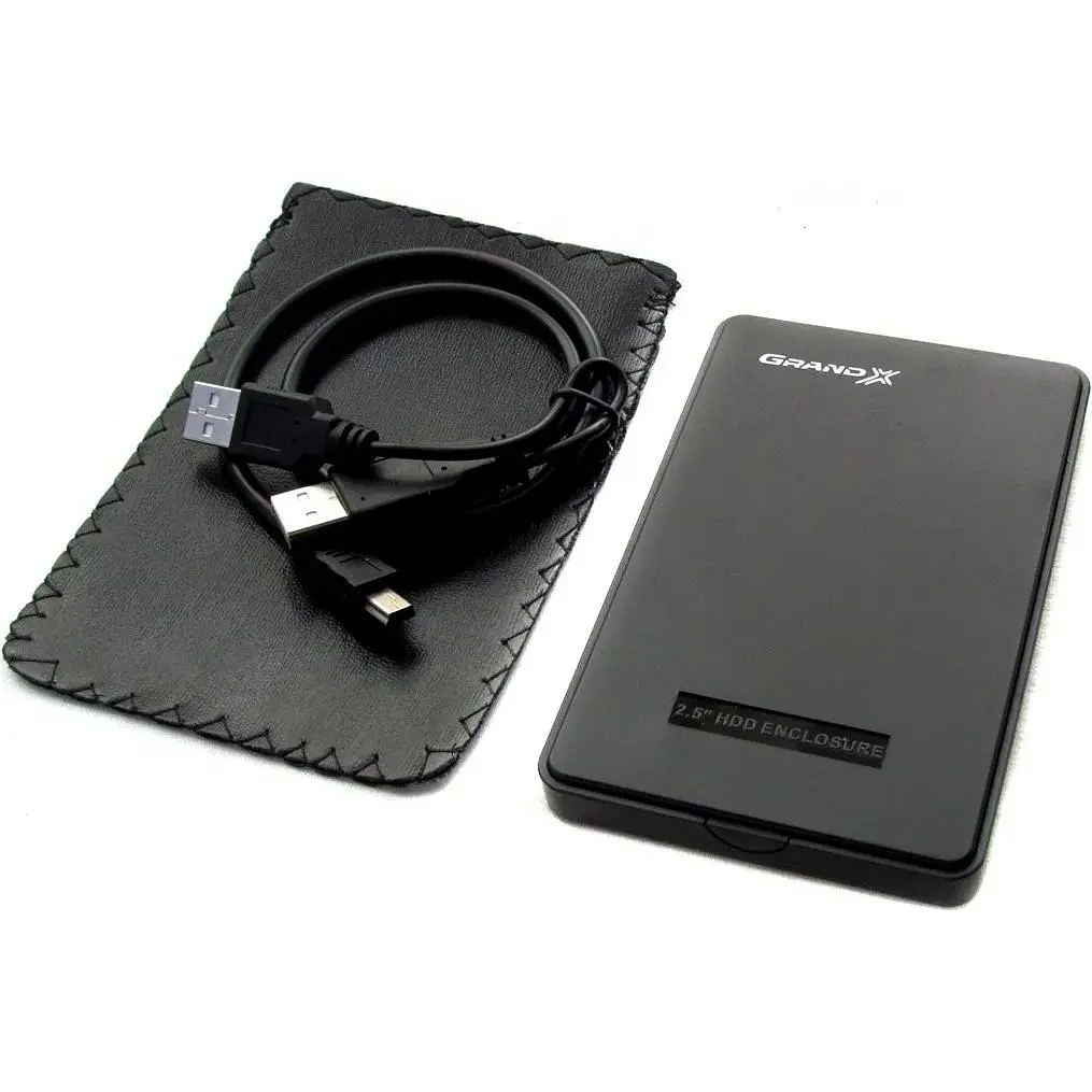 Кишеня зовнішня Grand-X HDE32 2.5" USB 3.0 - фото 2
