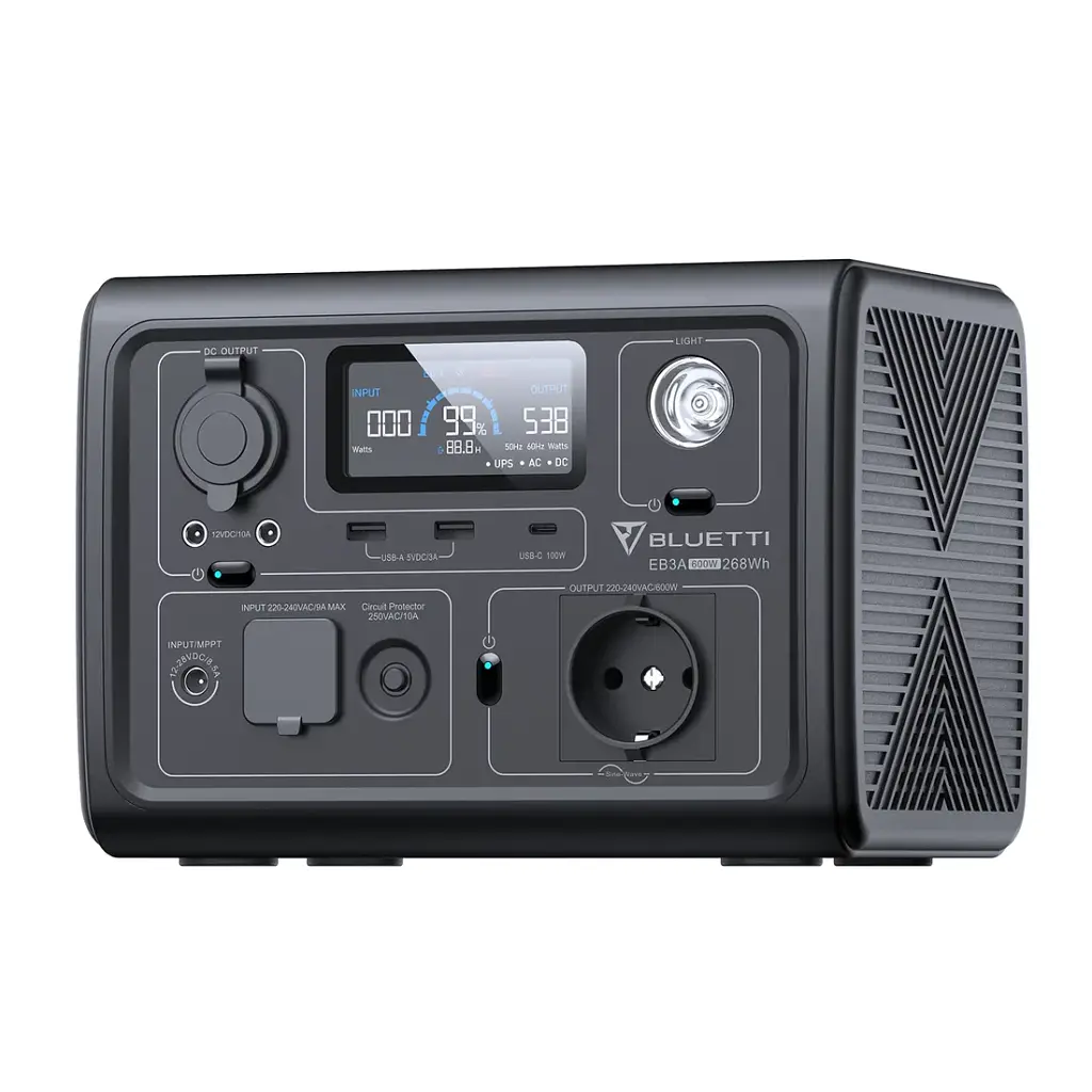 Портативна зарядна станція BLUETTI EB3A 600W 268Wh - фото 3