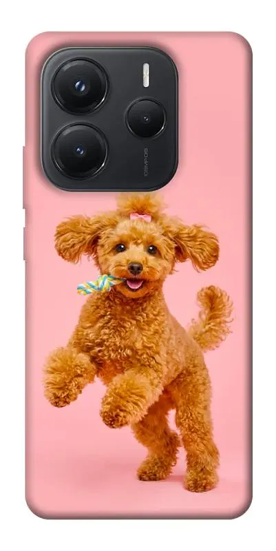 TPU чохол Demsky Happy poodle для Xiaomi Redmi Note 14 5G