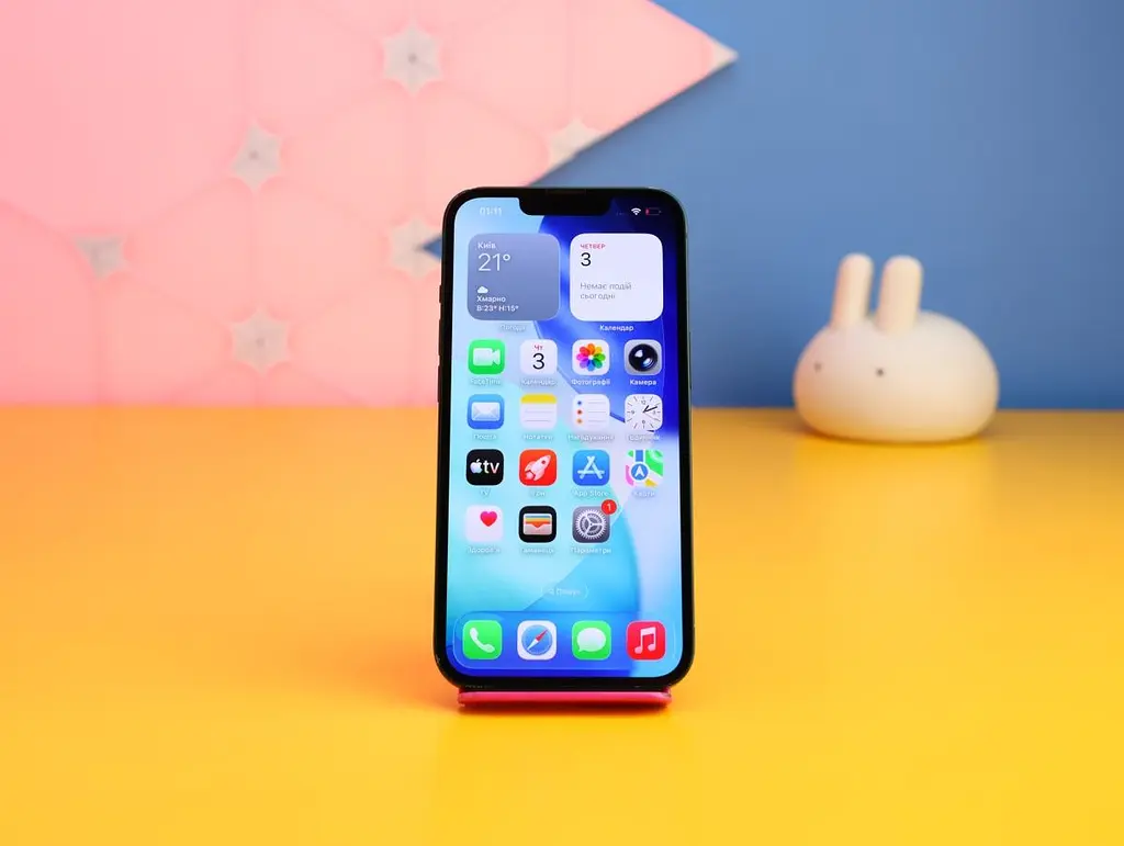 Смартфон Apple iPhone 13 128 ГБ зелений (MNGD3) б/в [175233] - фото 2