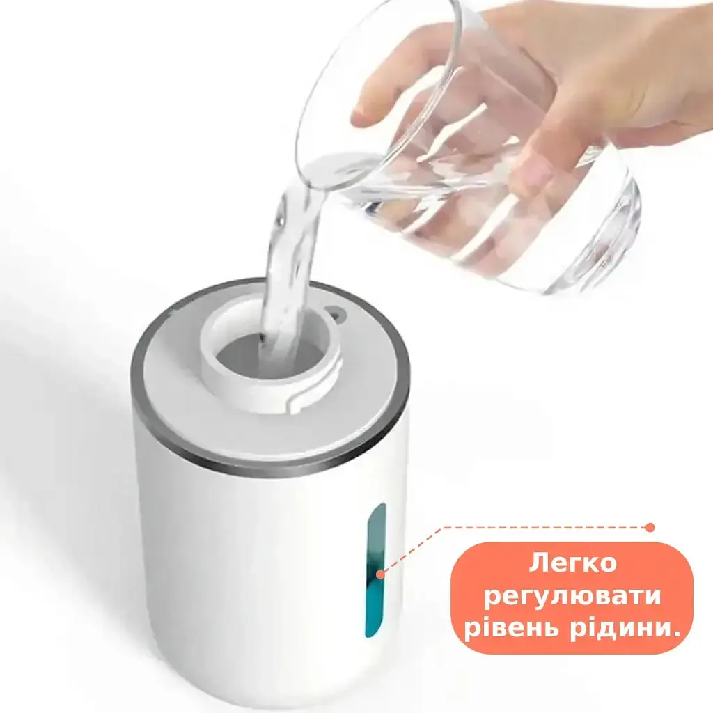Дозатор для рідкого мила Soap Dispense сенсорний 380 мл Білий (00425) - фото 7