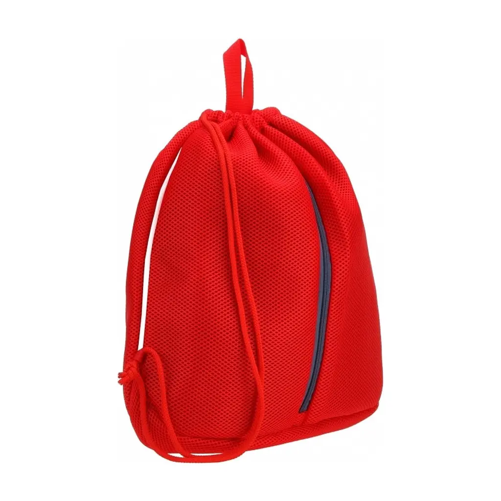 Сумка для взуття Cool For School з кишенею на блискавці, червона (CF86408) - фото 3