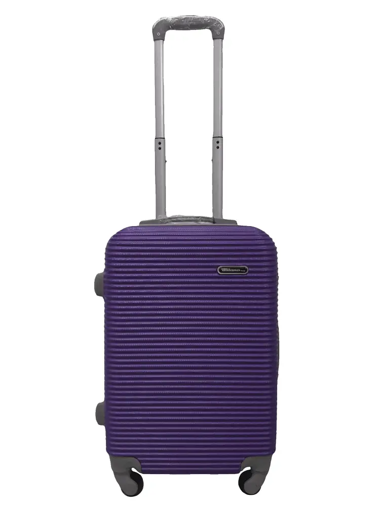 Валіза маленька S ABS-пластик Milano bag 004 56,5×39×24см 40л Фіолетовий