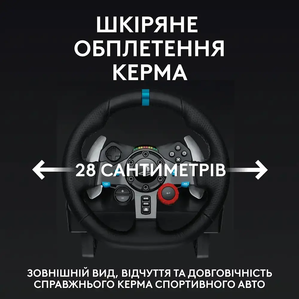 Кермо Logitech G29 Driving Force (941-000112) - фото 4