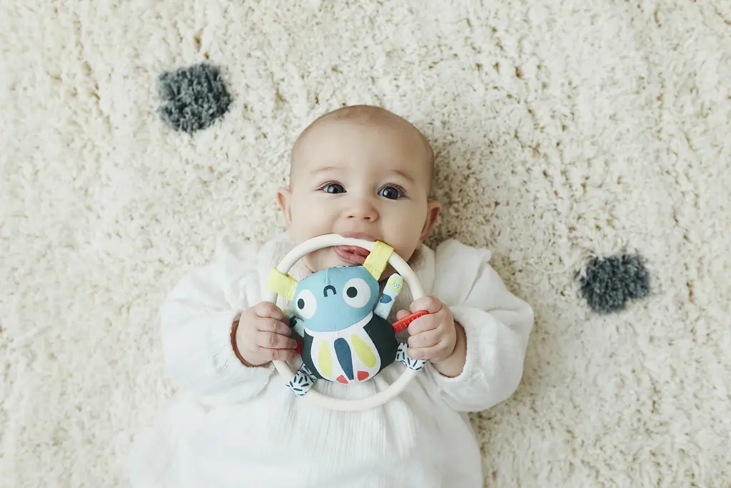 Іграшка-прорізувач Miniland Spider Rattle (97321) - фото 6