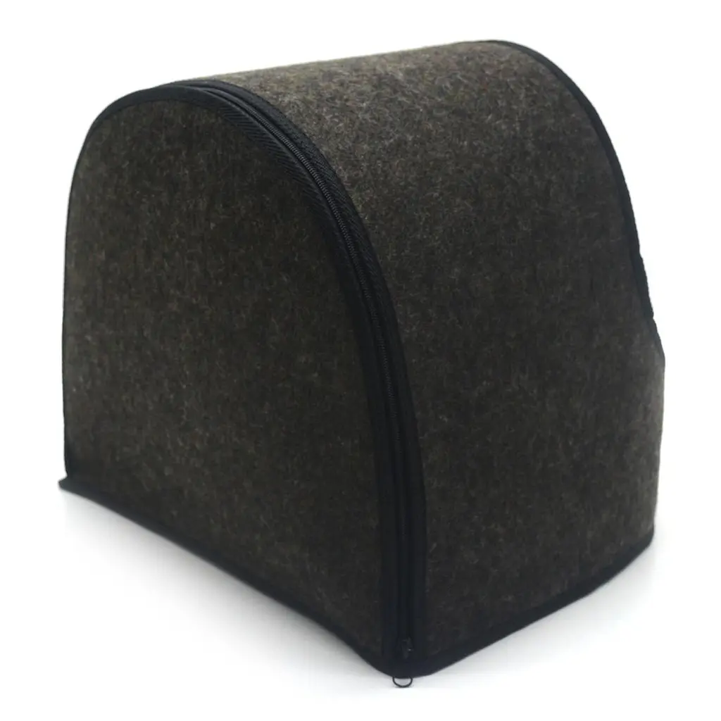 Будка для котів та собак Олімп №1 36х32х32 см коричнева - фото 3