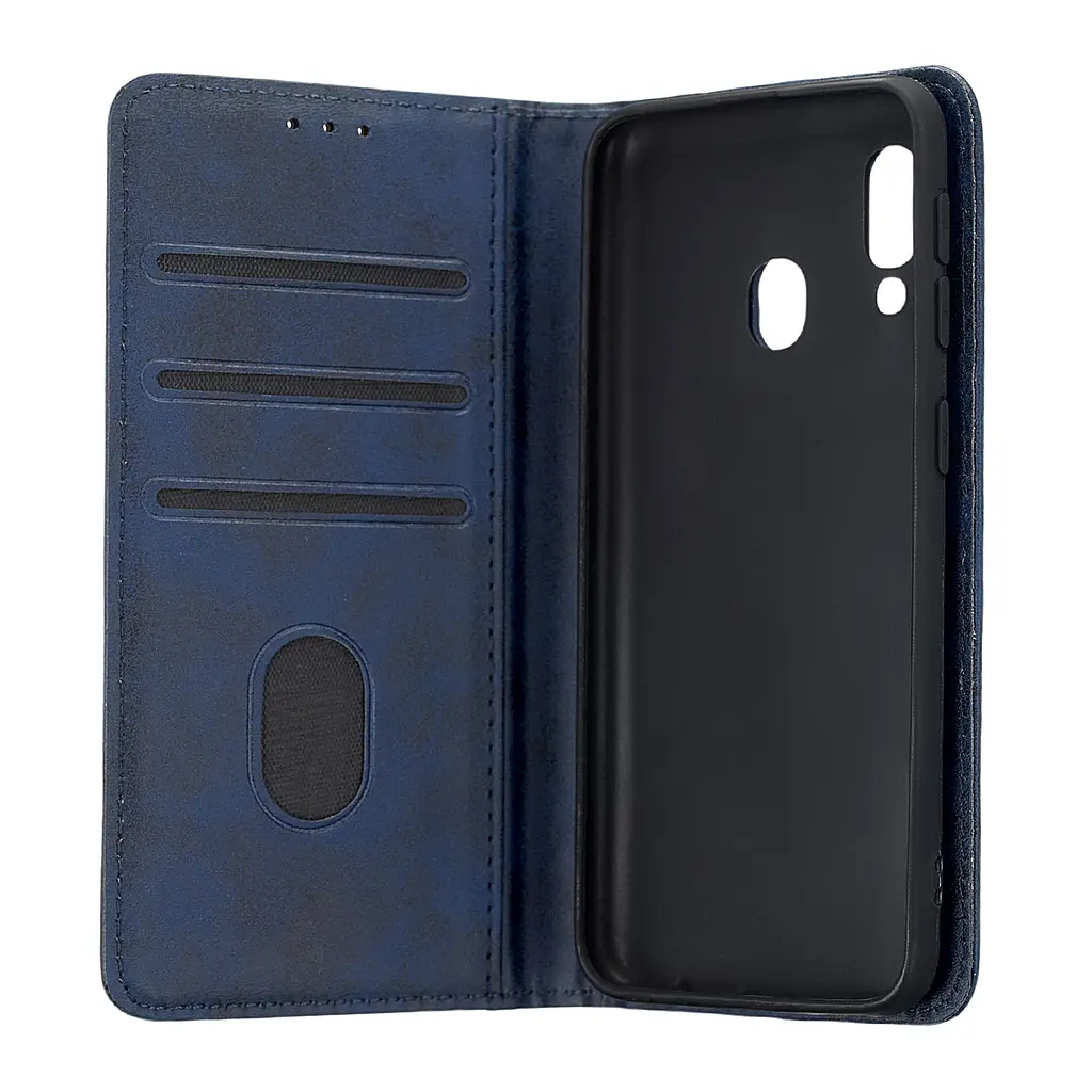 Чохол-книжка Premium Samsung A40 (A405) Dark Blue - фото 2