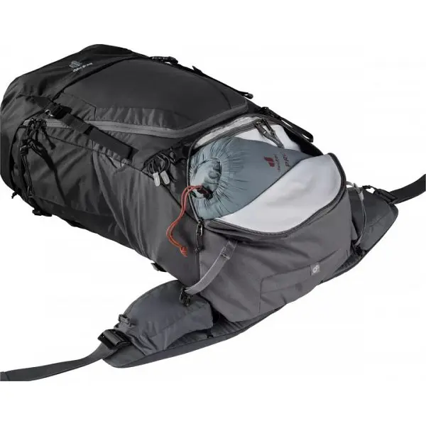 Рюкзак Deuter Futura Air Trek 60 + 10 Black-Graphite (1052-3402321 7403) - фото 10