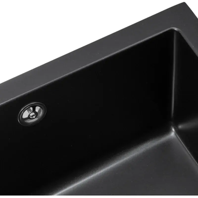 Мийка кухонна GRANADO Under top XL black shine (gr3701) - фото 4