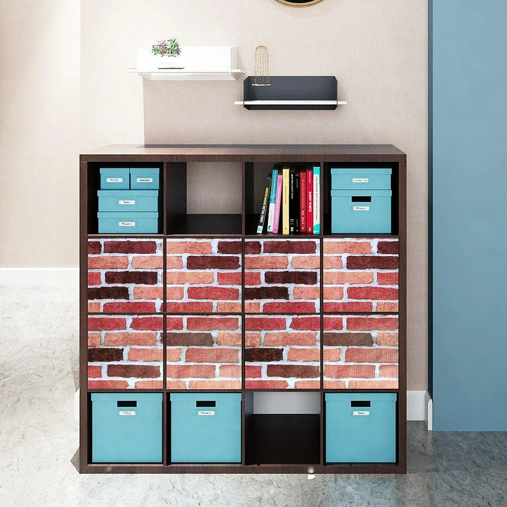 Самоклеюча плівка Sticker Wall 0.45х10м х 0.07мм Бордова цегла SW-00001271 - фото 5