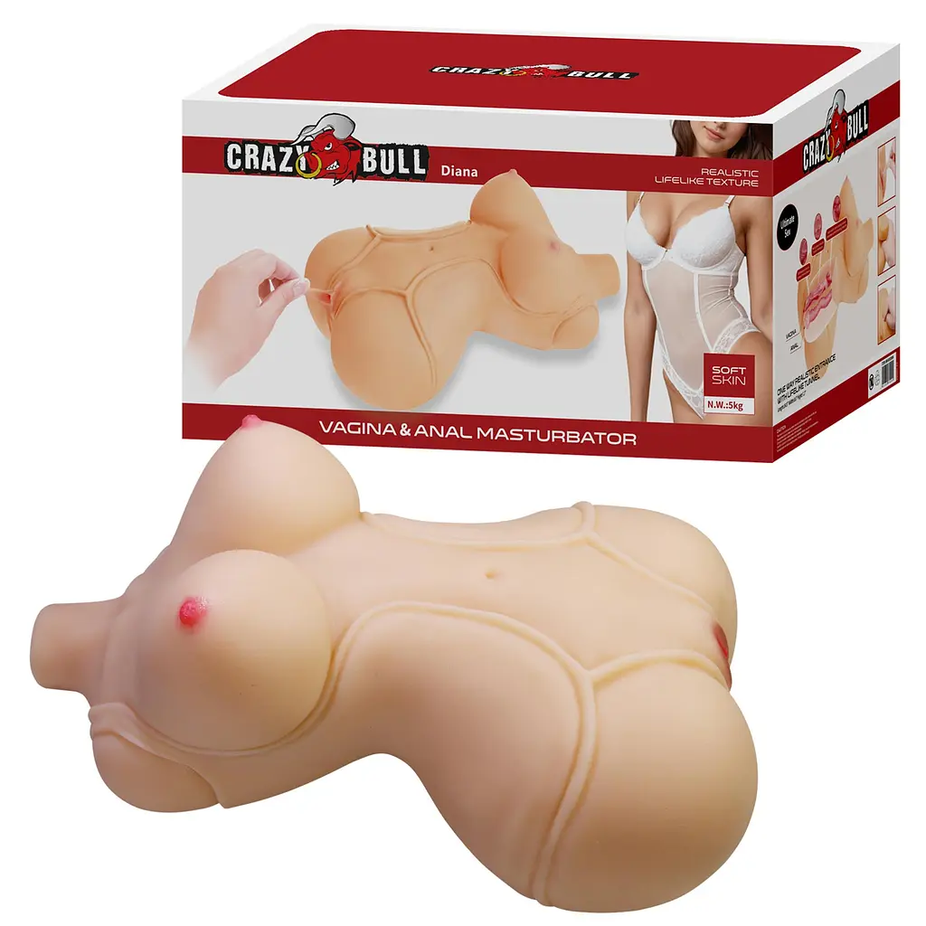 Мастурбатор Crazy Bull Diana Vagina & Anal Crazy Bull BM-009266N 103629