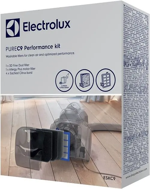 Фільтр для пилососа ELECTROLUX ESKC9 (набір, фільтр сендвіч) - фото 4