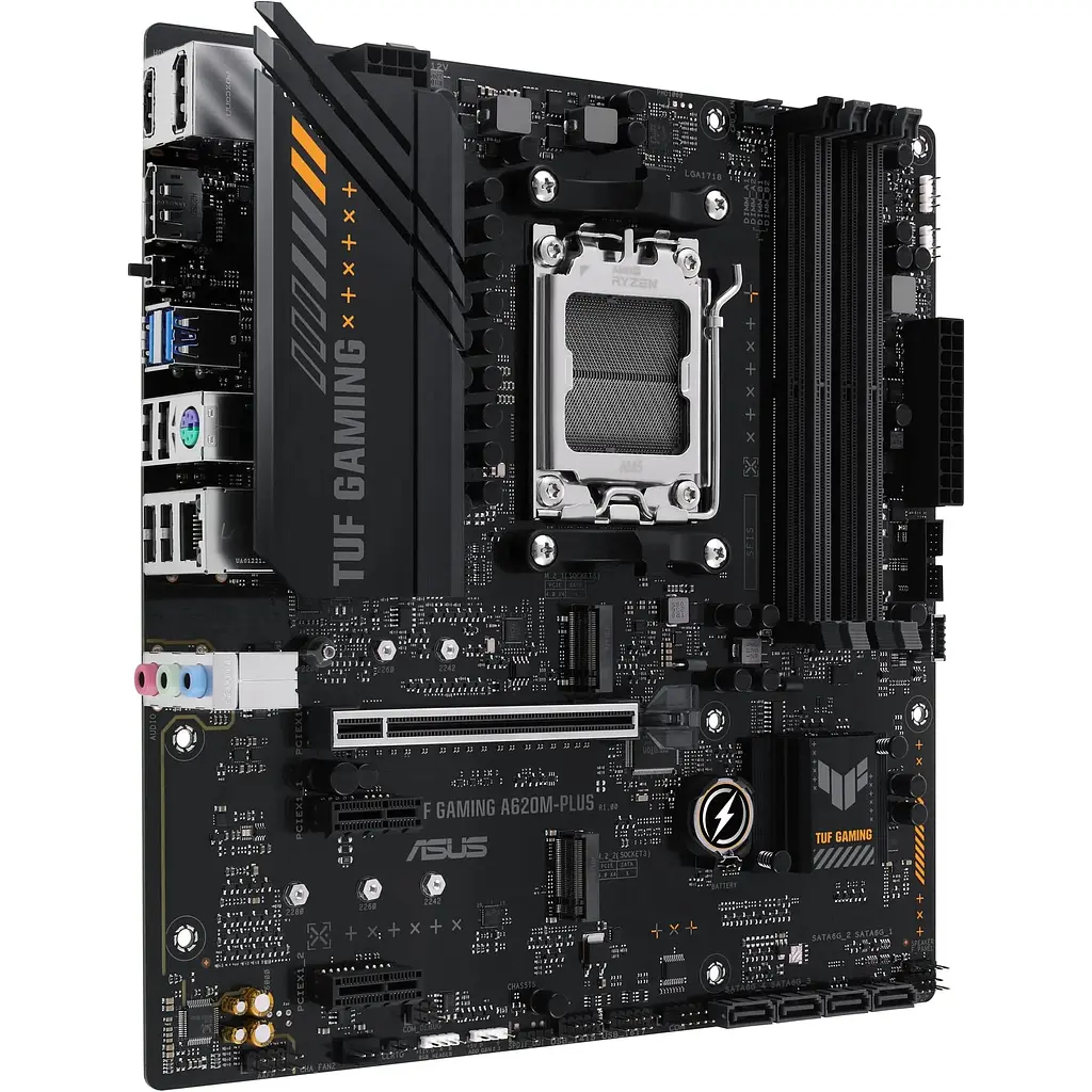 Материнська плата Asus TUF Gaming A620M-PLUS sAM5 A620 4xDDR5 HDMI DP mATX - фото 4