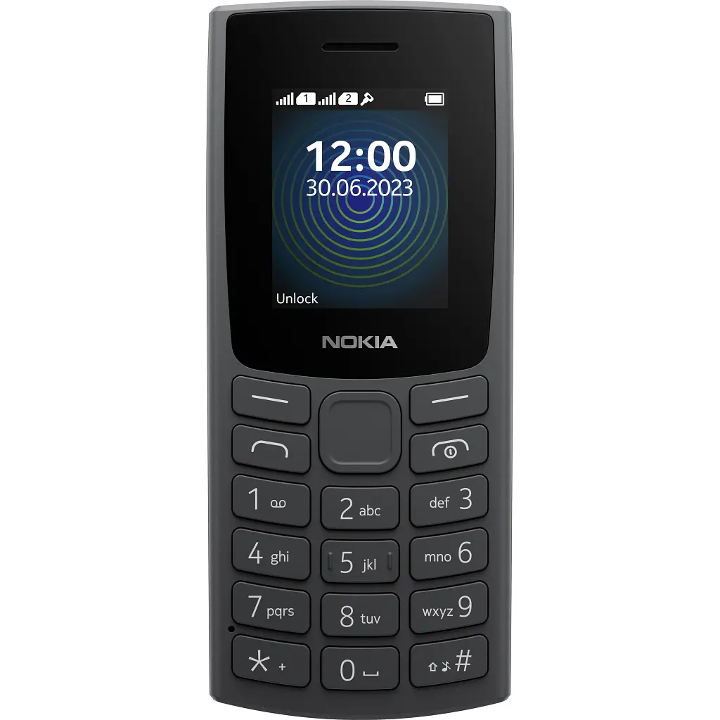 Мобільний телефон Nokia 110 DS 2023 Charcoal (1GF019FPA2C01) - фото 2
