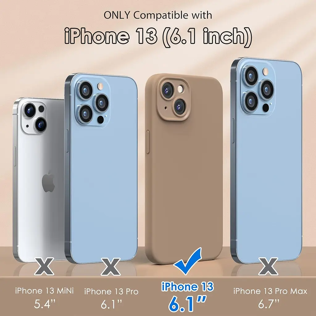 Силіконовий чохол Enskko 4 в 1 призначений для iPhone 13 - фото 2
