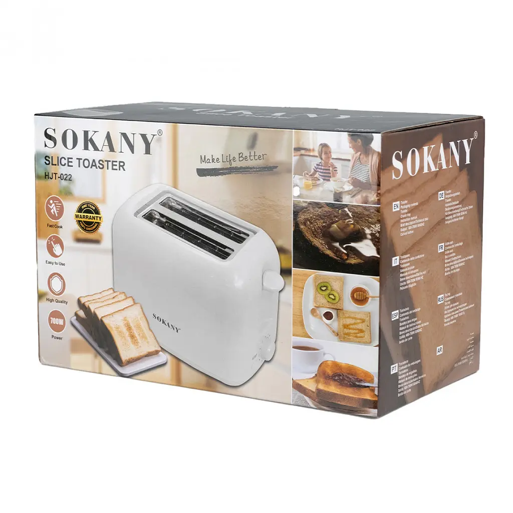 Тостер Sokany HJT-022 - фото 10