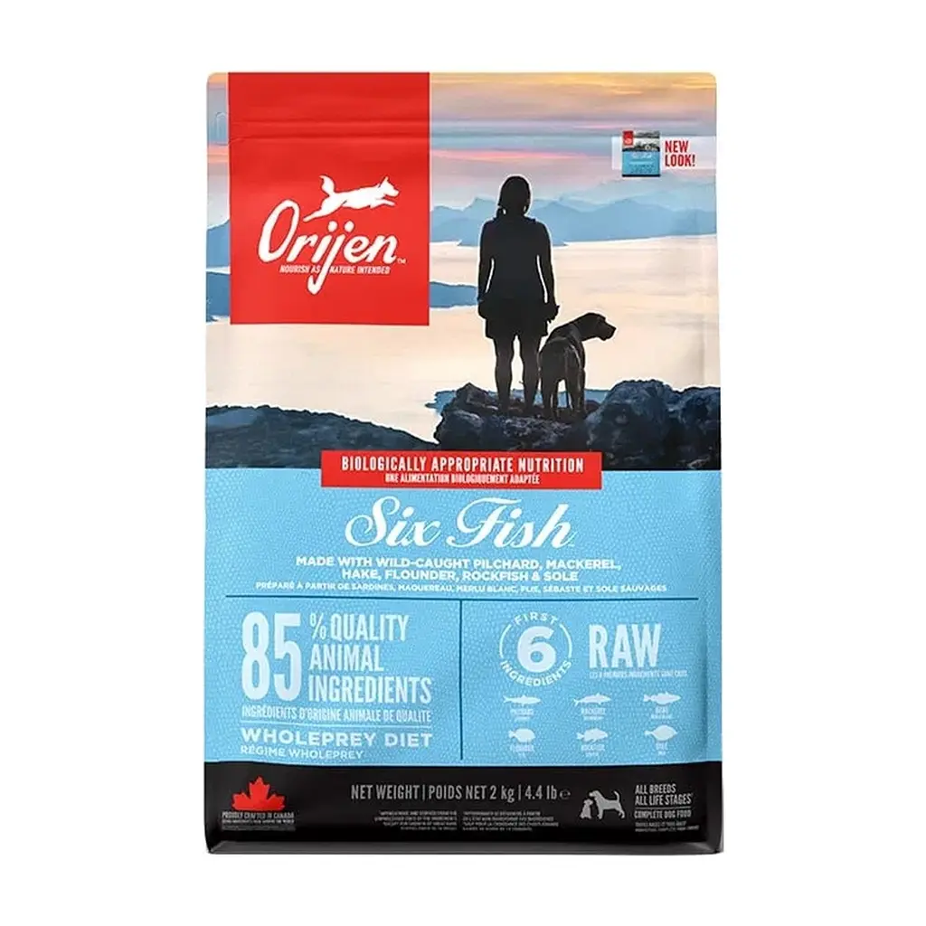 Сухий корм для собак Orijen 6 Fish 2 кг (0064992183202)