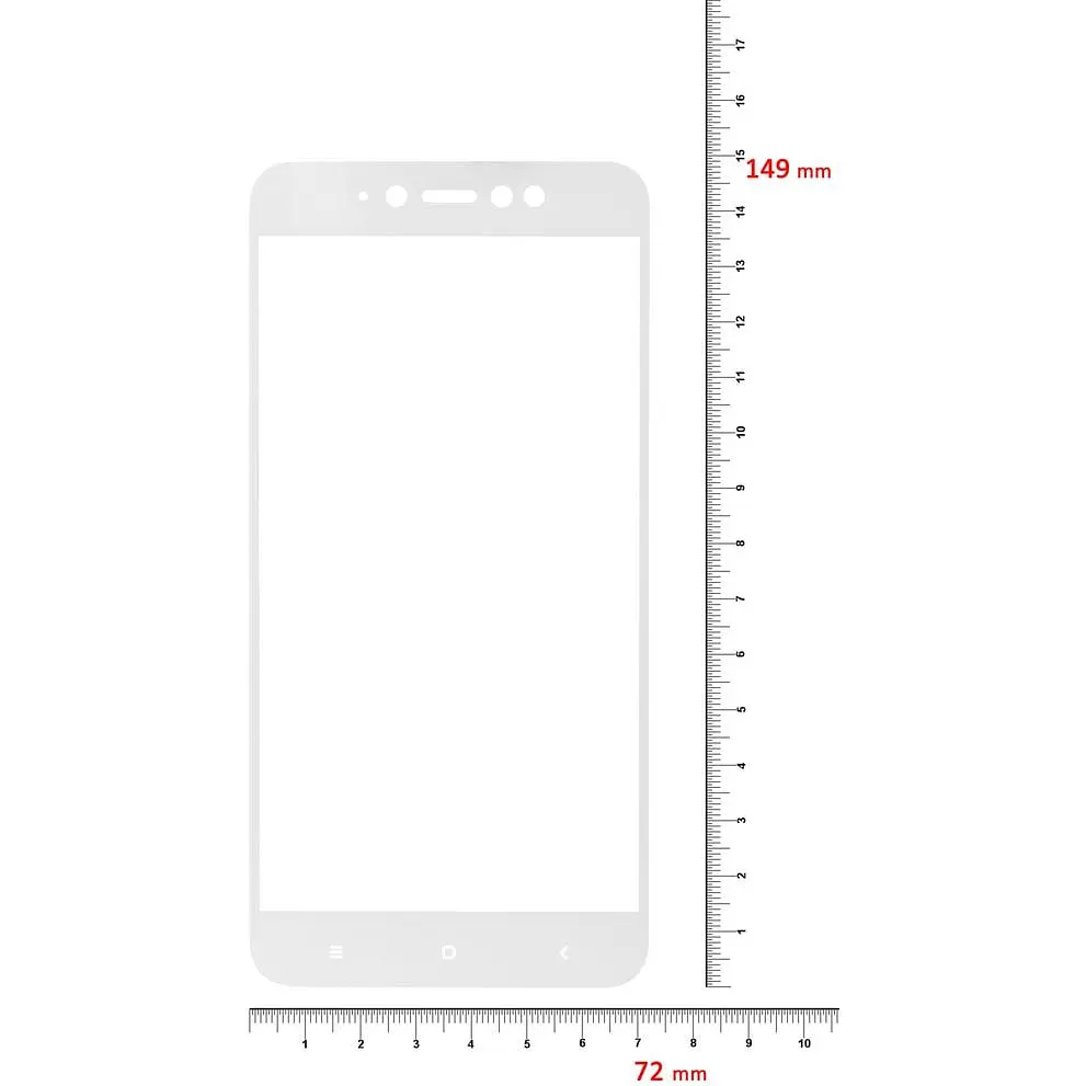 Захисне скло BeCover для Xiaomi Redmi Note 5A White (701660) - фото 3