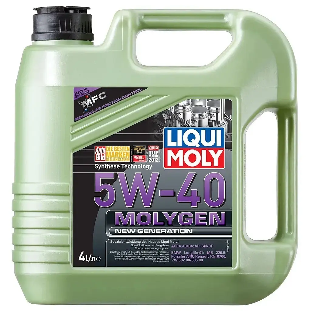 Моторна олива Liqui Moly Molygen New Generation 5W-40 4л. (8578)