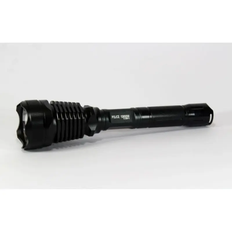 Тактический фонарь аккумуляторный POLICE BL-Q2800 T6 150000W фонарик с креплением на оружие и заряжаемыми аккумуляторами Li-ion 2х18650 4200 mah 1180 Lumen Черный