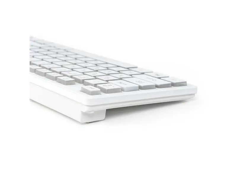 Клавіатура Vinga KB410 White - фото 7