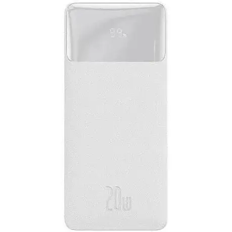 Портативний акумулятор Baseus Bipow Digital Display OE 20000mAh 20w (PPBD050302) білий - фото 4
