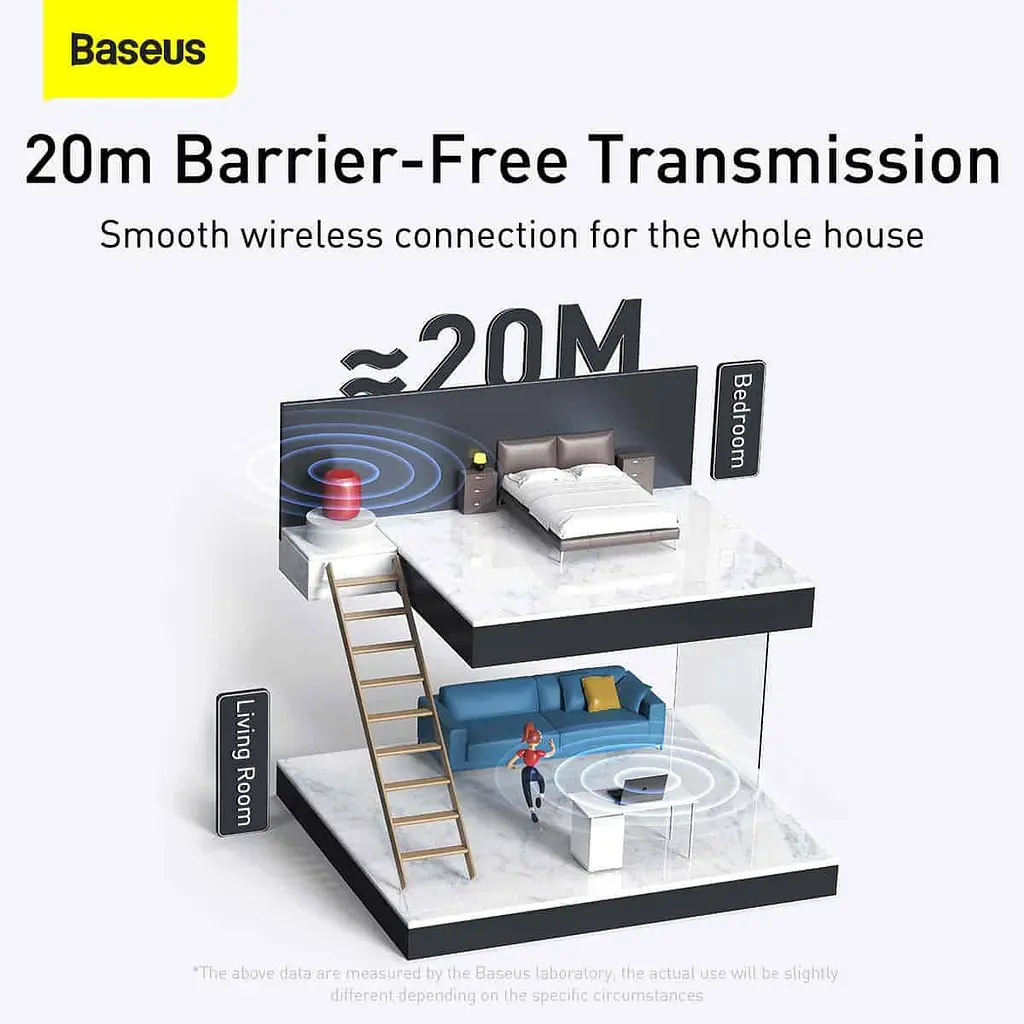 Bluetooth-адаптер Baseus Bluetooth Wireless Adapter BA04 Black (ZJBA000001) - фото 9