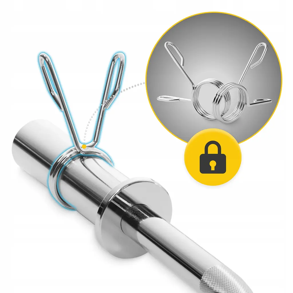 Гриф для штанги олімпійський W-подібний 4FIZJO 120 см 50 мм без підшипників (P-5905973401180) - фото 6