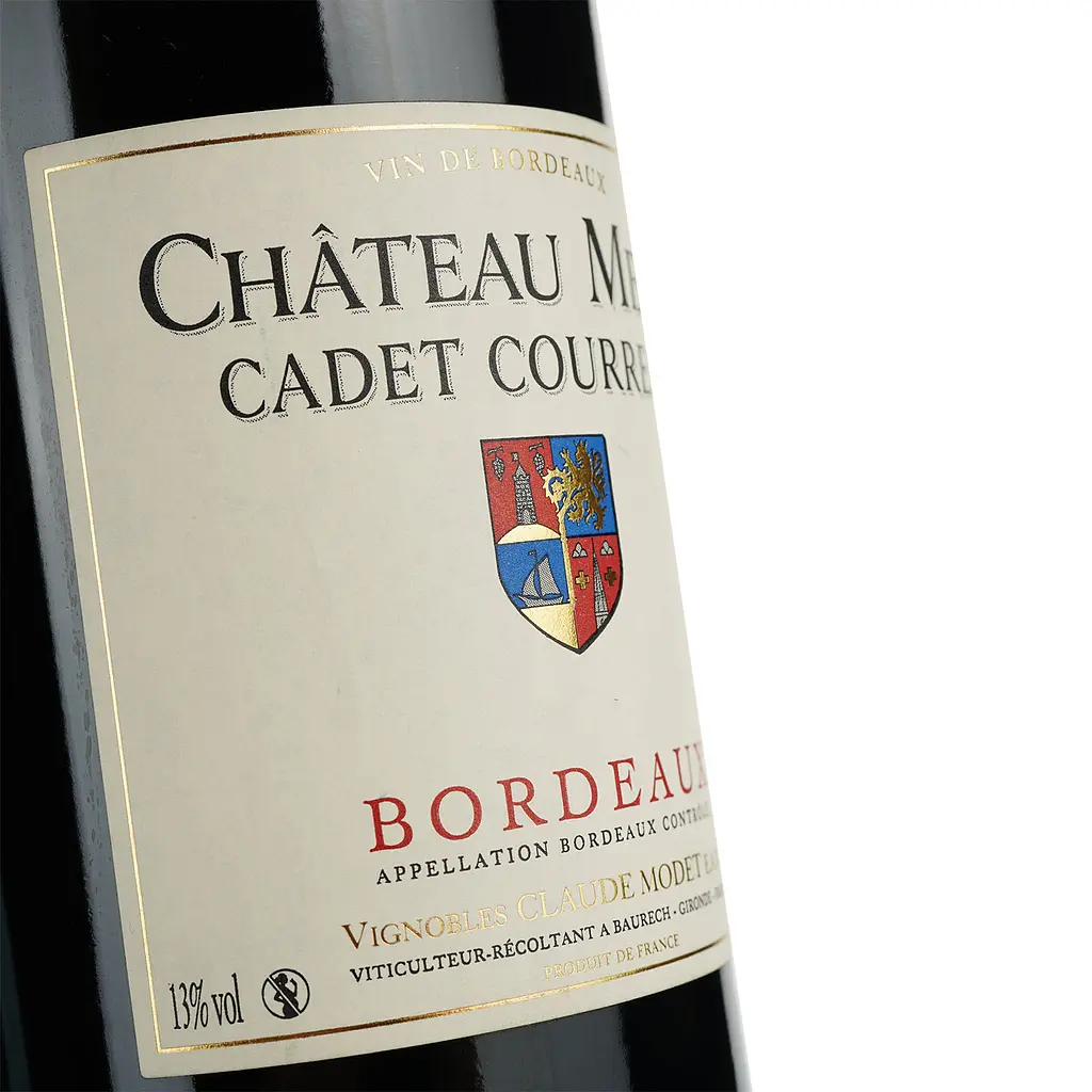 Вино Chаteau Melin Cadet Courreau AOP Bordeaux 2018, червоне, сухе, 0,75 л - фото 5