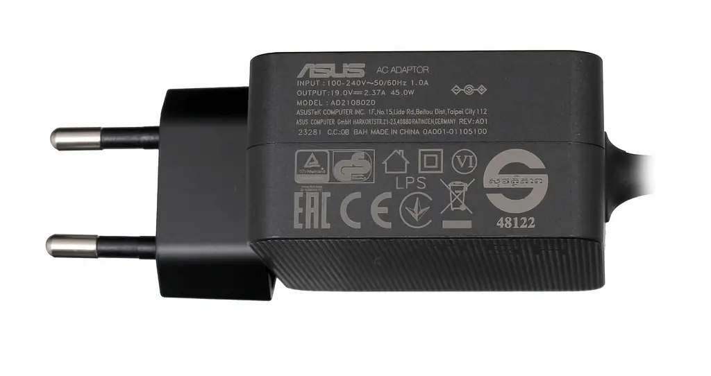 Блок живлення (зарядка) для ноутбука Asus 45W (19V 2,37А 4,5ммx3,0мм) [NEW Gen] AD2108020 від Asus, 45W, 19V, 2.37A, 4.5ммx3.0мм - фото 4