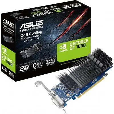 Видеокарта Asus GeForce GT1030 2048Mb Silent (GT1030-SL-2G-BRK) - фото 2