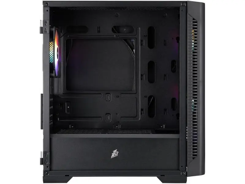 Корпус 1stPlayer D4-M-BK-2F1P-1F1 Black - фото 9