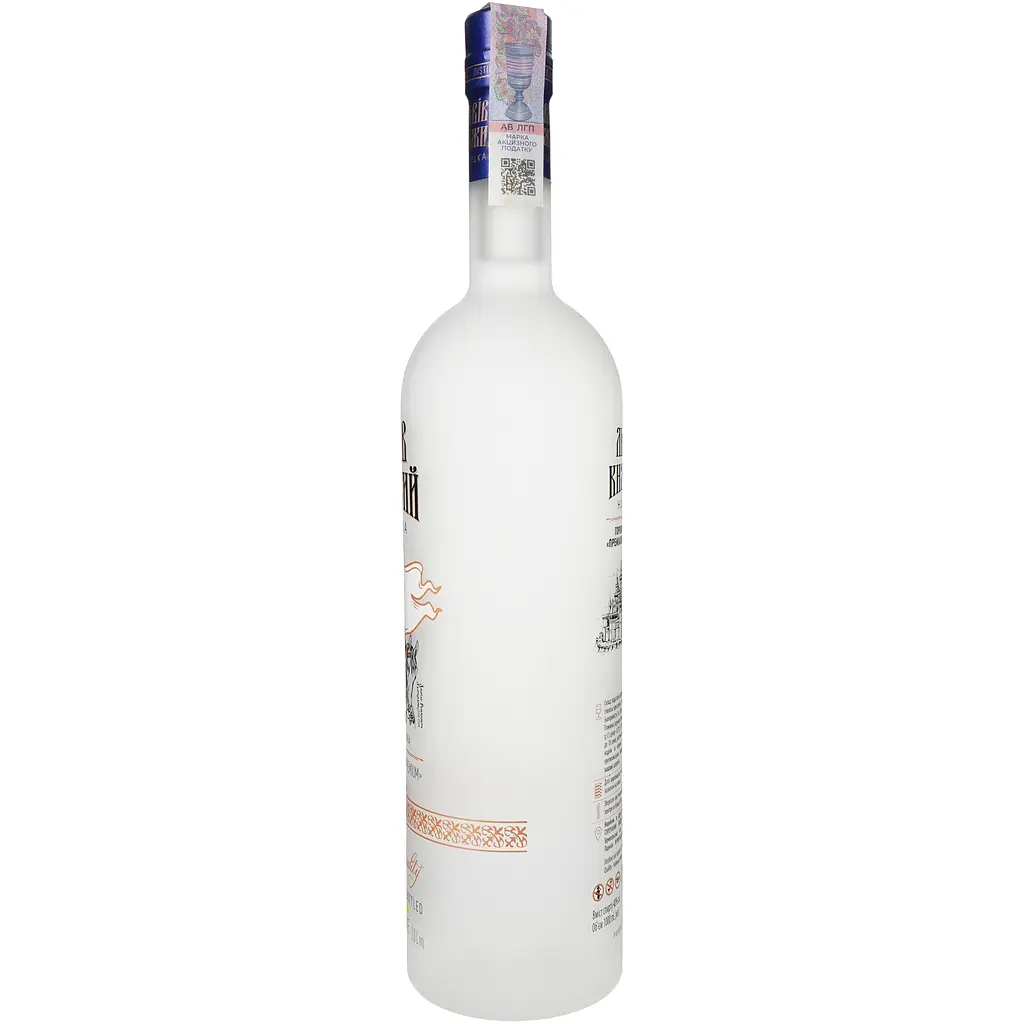 Горілка Львів Княжий Premium 40% 1 л тубус - фото 5